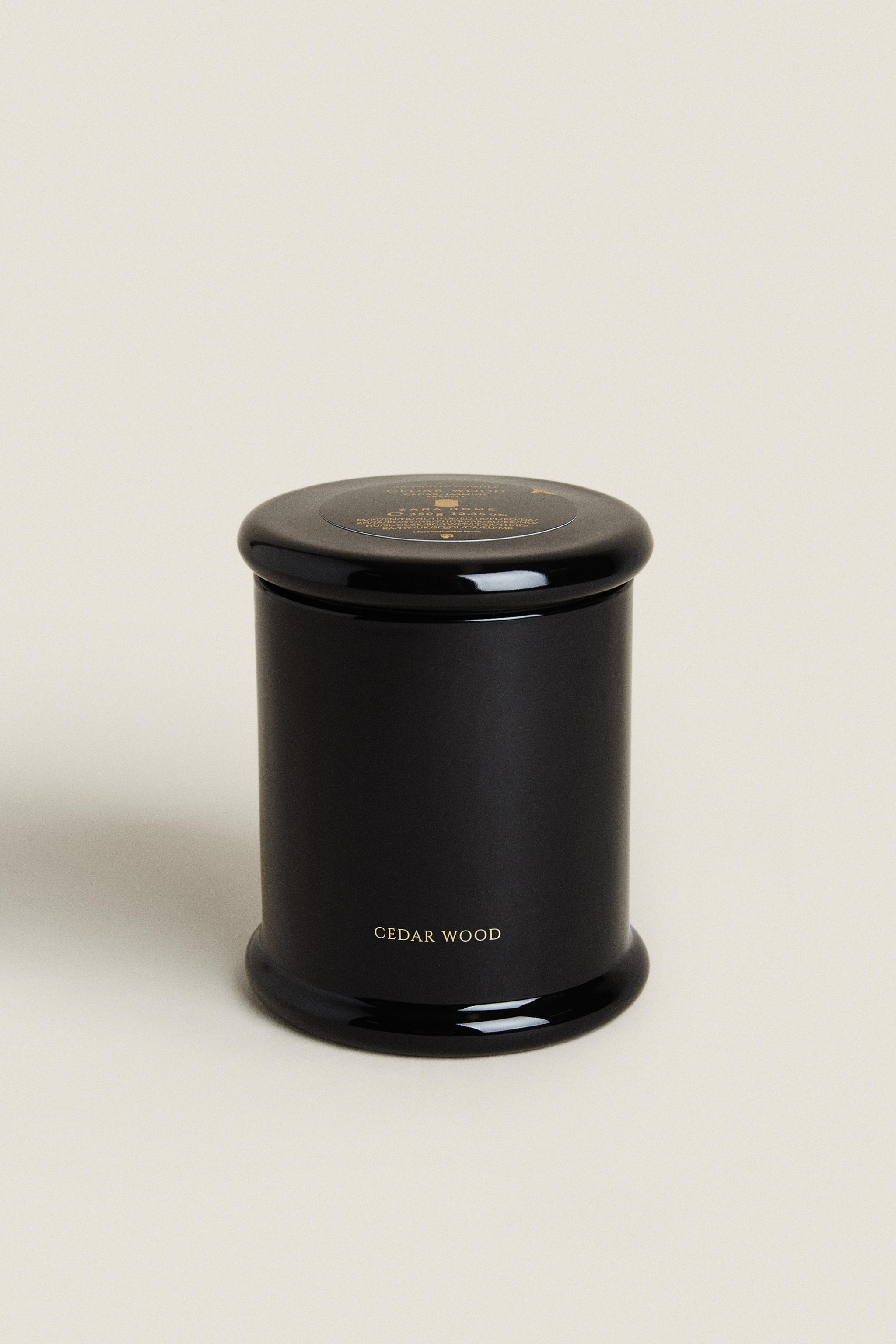 (350 G) CEDAR WOOD SCENTED CANDLE